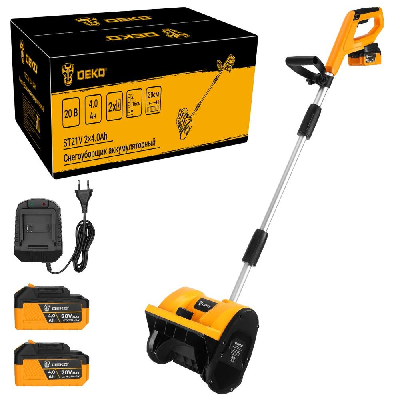 Снегоуборщик аккумуляторный  ST21V, 20В, 2-4.0Ач