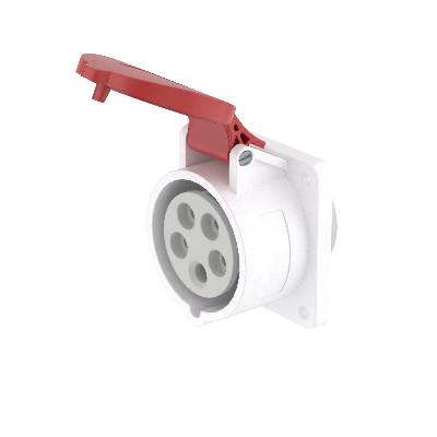 Розетка кабельная скрытой установки IP44 16A 3P+E+N 400V