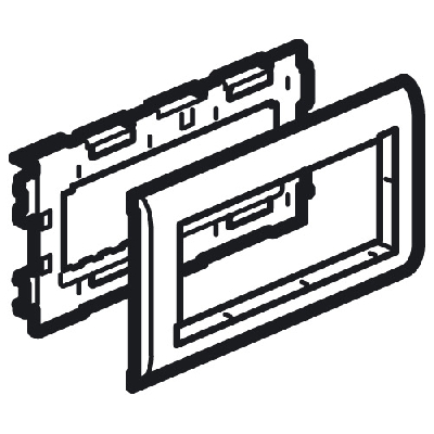Суппорт 6 модулей MOSAIC для крышки 110мм