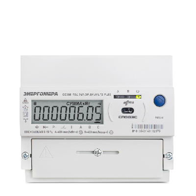 Счетчик трехфазный многофункциональный CE308 R34.543.OAA.SYUVLFZ SPds с модулем связи RS-485