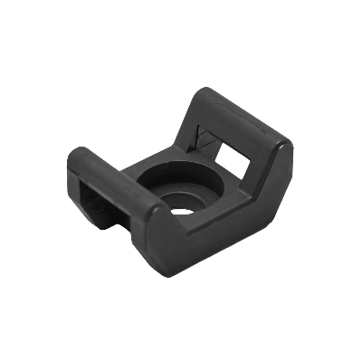 Основание 25x16, черное под винт M5 для хомутов шириной до 9мм