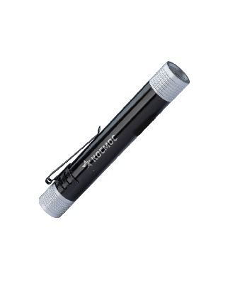 Фонарь ручной 0,5Вт LED/1xAAА/корпус алюминий/зажим для крепления,