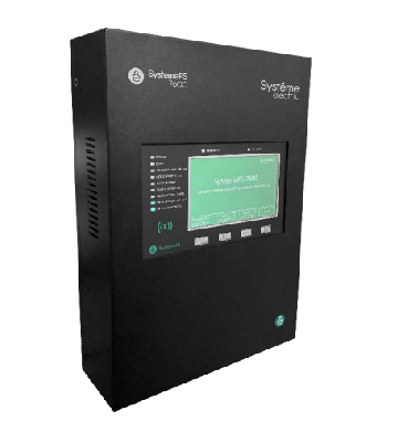 Станция пожарной сигнализации с защитой от систем.ошибки, цвет.LCD тачскрин 7", до 24 шлейф.