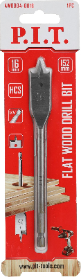 Сверло по дереву перовое   16x152мм