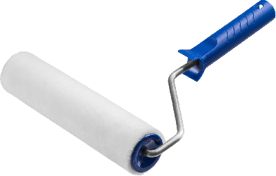 Валик малярный ВЕЛЮР 48, 240 мм, d=48 мм, ворс 4 мм, ручка d=8 мм,