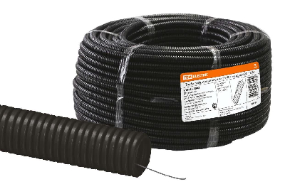 Труба гофрированная ПНД d 20 с зондом (100 м) легкая