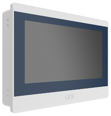 Панель оператора базовая 7' резистивный экран. Корпус: пластик, 1хRS485/232/422, 2хUSB, 24В DC