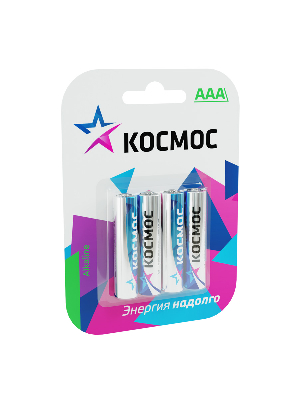 Элемент питания  LR03 (AAA) 1.5V Alkaline 4BL CLASSIC Космос