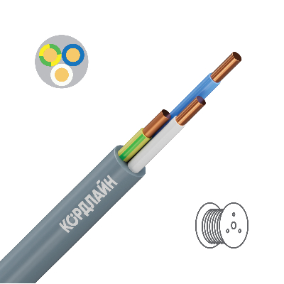 Кабель силовой ВВГнг(А)-LS 3х4ок(N,PE)-0,66  барабан ТРТС