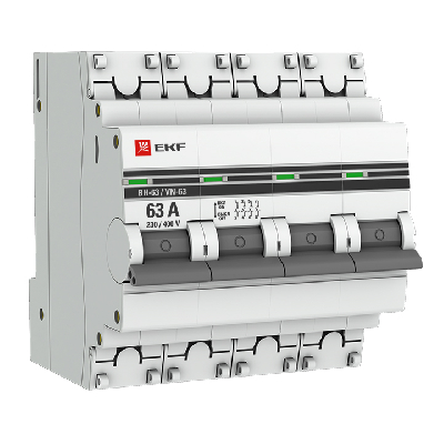 Выключатель нагрузки 4п ВН-63 63А PROxima