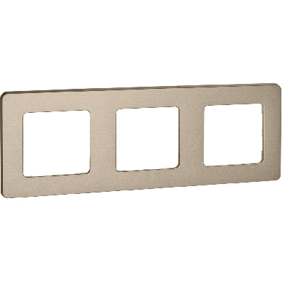 Рамка 3 поста INSPIRIA шампань