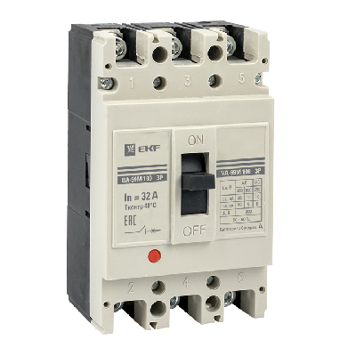 Выключатель автоматический ВА-99М 100/32А 3P 35кА PROxima