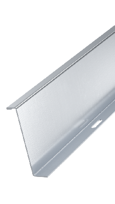 Перегородка листового лотка H100, L1500, AISI 304