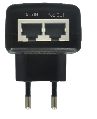 Инжектор PoE 1хRJ45 10/100/1000 Мб/с, 802.3af, до 15.4 Вт AC 100-240В