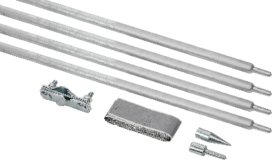 Комплект заземления 6/20 б/м оцинкованная сталь HDZ IEK