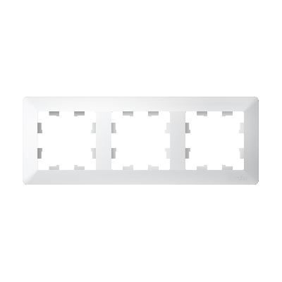 ATLASDESIGN AIR 3-постовая РАМКА, ЛОТОС/дымчатый белый