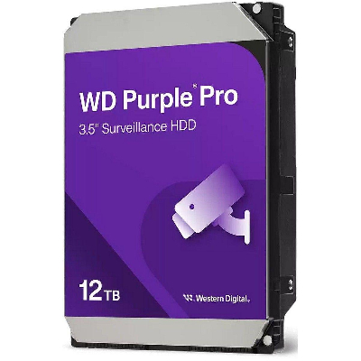 Жесткий диск 12TB Purple 3.5'', SATAIII, 7200 об/мин, 256 МБ