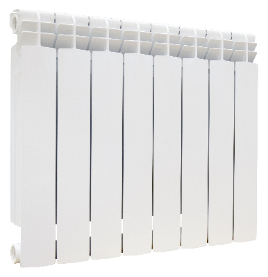 Радиатор биметаллический секционный  500/100/8 боковое подключение