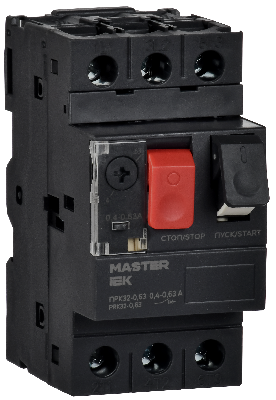 Пускатель 0.4-0.63А ПРК32-0.63 управление кнопками