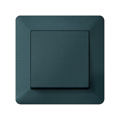 ATLASDESIGN AIR 1-постовая РАМКА, ИЗУМРУД/дымчатый черный