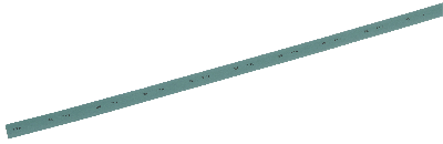 Трубка термоусаживаемая ТТУ 18/9 зеленая (1м)