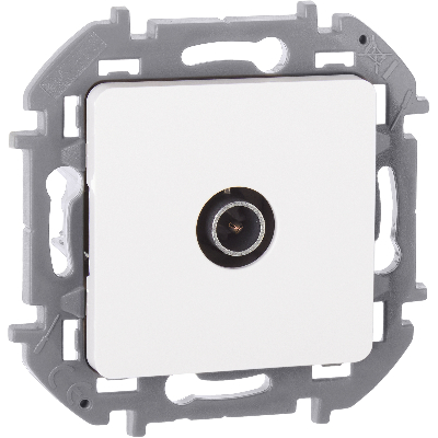 Розетка TV «звезда» 2 дБ 0 2400 мГц INSPIRIA белый