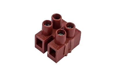 Клеммник 2П 150 градусов 450V 24А 2.5мм.кв фибергласс