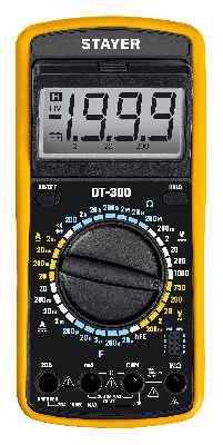 Мультиметр цифровой, DT-300