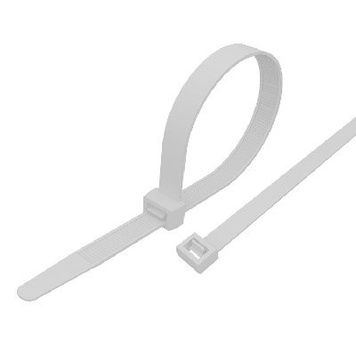 Хомут-стяжка кабельная нейлоновая PROconnect 250x3,6 мм, белая, упаковка 100 шт