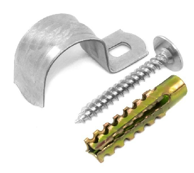 Комплект крепежа СМО 25-26 с дюбелем и саморезом (100шт)