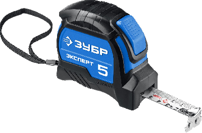 Рулетка с автостопом ЭКСПЕРТ, 5 м х 19 мм, Профессионал