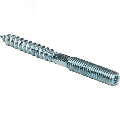 Шпилька М8х120 сантехническая оцинкованная 2 шт