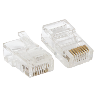 Коннектор RJ-45 TERACOM неэкранированный 8P8C Cat.5E универсальный (упак.50шт)