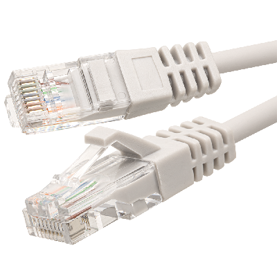 Патч-корд UTP 5e 4x2 26AWGCu LSZH серый 1.5м