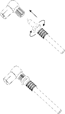 Переходник Simple RS-A03-1 гнездо F-гнездо TV угловой 1 шт