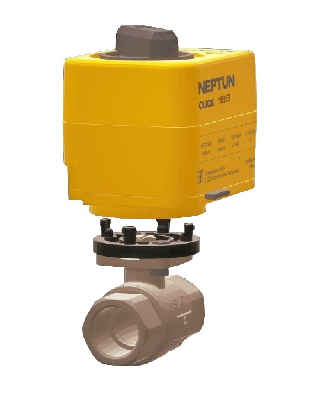 Кран с электроприводом Neptun Profi Click 12В 3/4