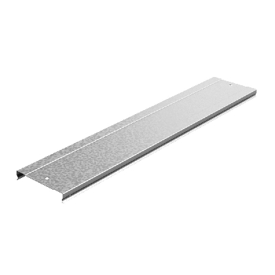 Крышка к лотку 200х15х3000 под заземление, толщина 0,6 мм, Сендзимир цинк