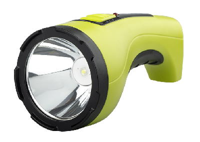 Фонарь аккумуляторный AccuF2-L3W-gn зеленый/черный