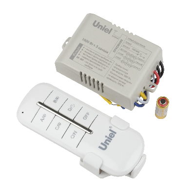 Пульт управления светом. 3 канала*1000Вт. ТМ UCH-P005-G3-1000W-30M