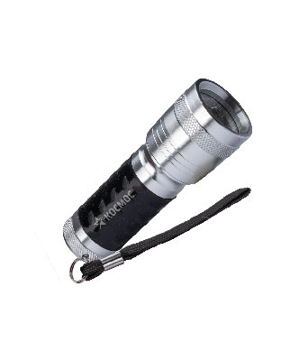 Фонарь ручной 1Вт LED, 3xAAА, корпус алюминий, ремешок ручной