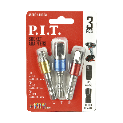 Набор адаптеров для головок   65 мм/65 мм/73 мм 3 шт в уп.