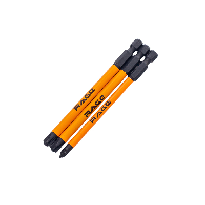 Биты для электриков магнитные S2 PZ/FL1 PZ/FL2 PZ/FL3 x 100 мм 3 шт