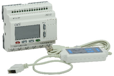 Стартовый набор программируемого логического реле . Включает PLR-S-CPU-1206 и кабель для программирования PLR-S-CABLE-USB. Напряжение питания 24В DC