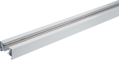 Шинопровод однофазный NLT-B-1L-AS1-WH-100 с вводом питания и заглушкой белый 1м