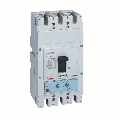 Выключатель автоматический DRX630 термомагнитный 630A 3П 36кА в литом корпусе