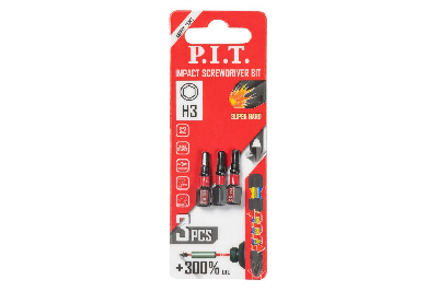 Бита ударная   PH3x25 мм 3 шт в уп.