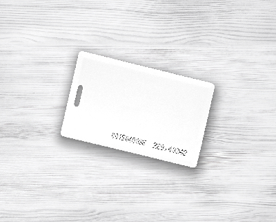 Карта Proximity 125кГц с прорезью 86x54x1.6мм EM-Marine (толстая)