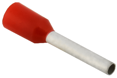 Наконечник НШВИ 1,0-10 темно-красный (20шт/упак) IEK