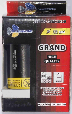 Коронка алмазная по бетону 72 мм