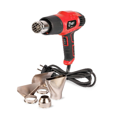 Фен технический ТТ-2000-1 серия ПРОФИ с комплектом из 4 насадок (редукционная, рефлекторная, широкая щелевая, стеклозащитная)